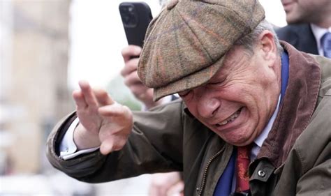 General Election latest: Man admits throwing items at Nigel .